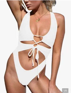 Be Wicked Super sexy white brand new with tags one piece bikini bathing suit szS thumbnail 1