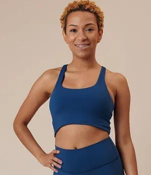 Paragon ✨ Racerback Scoop Neck Sz XS Top Sailor Blue✨ thumbnail 1