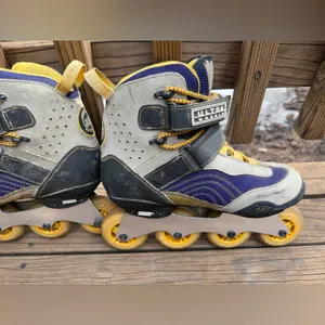 Vintage 90’s Ultra Wheels Inline Skates Gray Size 9 thumbnail 8