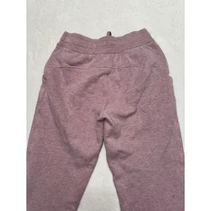 Lululemon Women's Scuba Jogger Heathered Pink High Rise Pockets Size 4 thumbnail 6