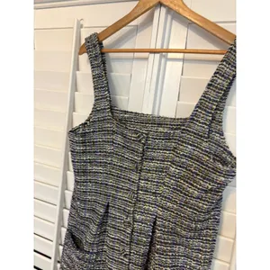 Free‎ People Navy Boucle Dress Size Small thumbnail 3