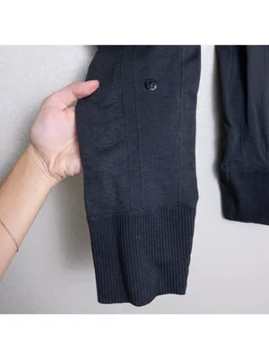 Lululemon Ebb to Street Legging 4 Heathered Black Seamless Mid Rise thumbnail 10