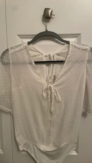 Abercrombie and Fitch white bodysuit thumbnail 7