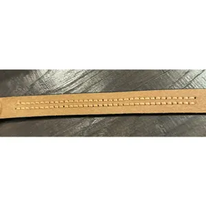 Womens 36"‎ Western Leather Belt Brown Braided Tooled Basketweave Buckle Cowgirl thumbnail 10