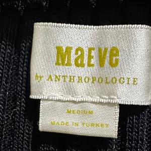 Maeve by Anthropologie Black Knit Top thumbnail 2