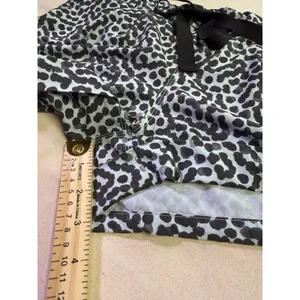 Lululemon Animal Print 3in Inseam Shorts Ribbon Tie Front Sz 6 A12 thumbnail 2