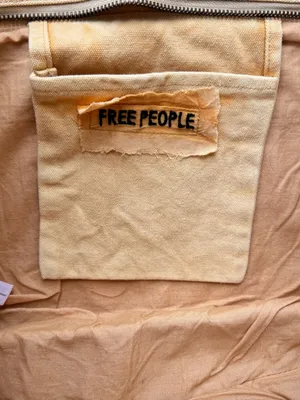 NWT Free People Camp Crush Sling Bag ~ Neutral / Yellow-ish 💛💛💛SOLD OUT! thumbnail 12