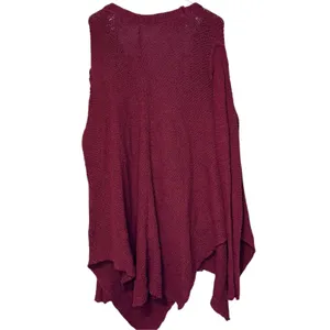 Free People Womens Sweater Long Sleeve Cardigan Snap Button Slouchy Red Large thumbnail 10