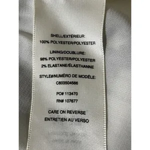 Alice + Olivia Woman's Lowell Embroidered Shift Mini Dress Size XS Ivory Black thumbnail 9
