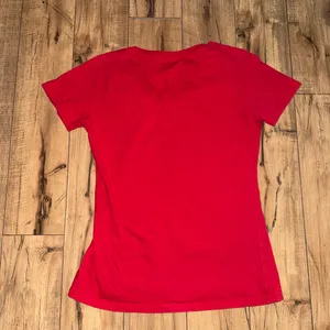 Ohio State Red V-Neck T-Shirt 91 thumbnail 4