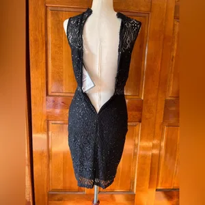 Speechless Black Lace Dress Cocktail Dress nwt thumbnail 3