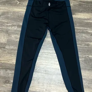FP Movement by Free People Black and Teal Leggings Size Small thumbnail 4
