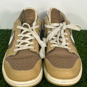 Nike Dunk Low Retro Shoes - Judge Grey / Two Toned Brown Men size 8 thumbnail 3