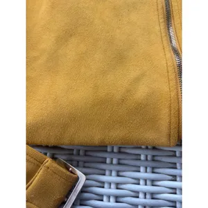 Ivonne Faux Suede Moto Biker‎ Jacket 6 maximalist layered boho grunge rocker thumbnail 12
