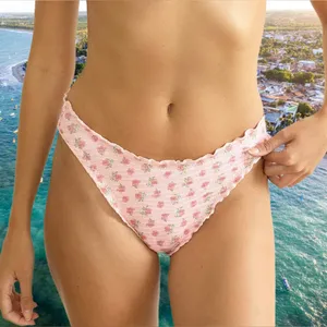 NEW! Dippin Daisy’s Sugar Plum June Cheeky Bikini Bottom thumbnail 1