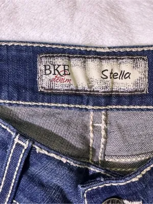 BKE Women's Skinny Jeans in Dark Blue with Contrast Stitching thumbnail 2
