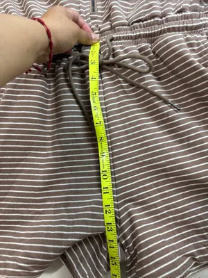 entro Taupe & White Striped Half-Zip Romper thumbnail 5