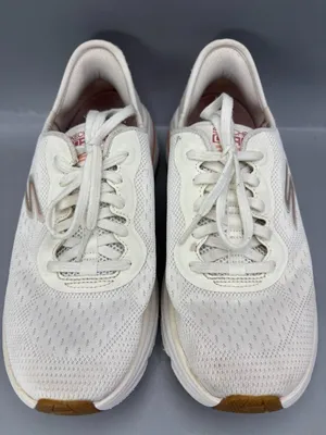 Skechers Arch Fit 2.0 Running Shoes Womens US 6.5 Cream Cushioning 128947-NTPK thumbnail 4