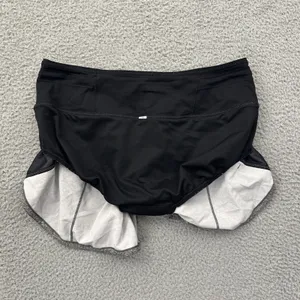 Lululemon Speed Up Shorts Mid Rise 4" Gray Athletic Athleisure Women's 6 thumbnail 4
