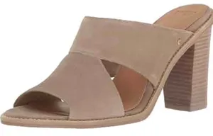 UGG Women’s Celia slide sandals‎ with stacked heel size 7 thumbnail 1