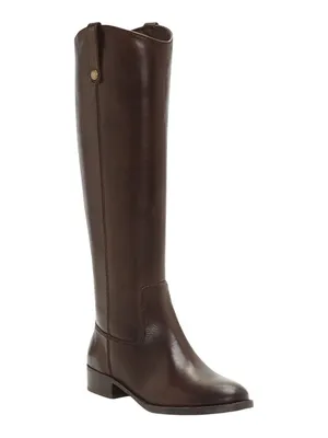 INC International Concepts Wide-Calf Leather Riding Boots Chocolate Brown 6M-WC thumbnail 13