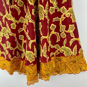 Boutique Reversible Maxi Wrap Skirt BINS402 thumbnail 3