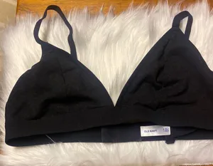 Black bralette by  size lg thumbnail 1