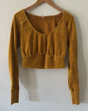 FREE PEOPLE Movement Just Lodgin’ Velour thumbnail 1