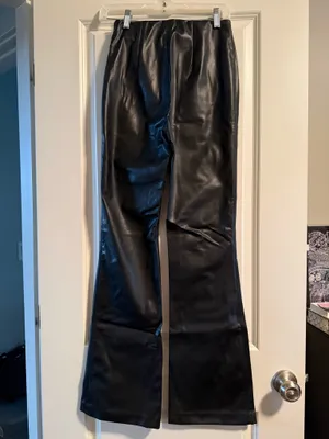 H&M Leather Faux Pants thumbnail 4