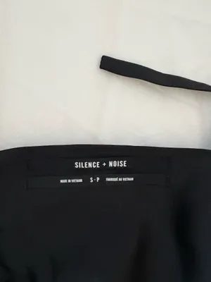 Urban Outfitters Satin Halter Black Top thumbnail 3
