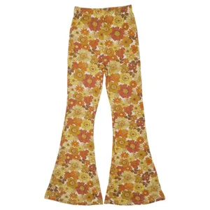 Ghanda Rosa Flares Retro Floral Bell Bottom Pants thumbnail 3