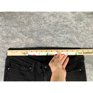 Levi's‎ Pants Womens Size 30 Skinny Stretch Black Denim Jeans Casual 711 thumbnail 13