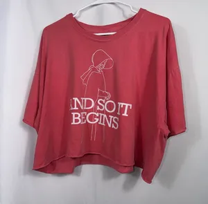 Comfort Colors And So It Begins Crop Tee 2XL thumbnail 1