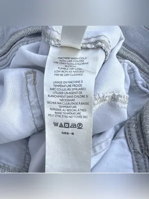 Anthropologie Women Gray Solid Jogger Pants Tapered Elastic Waist Pockets Sz M thumbnail 9