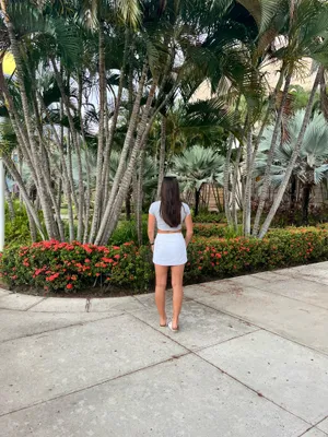 White Athleta Run With it 14” Skort thumbnail 2