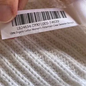 Quince Women's 100% Organic Cotton Fisherman's Sweater Ivory Size L thumbnail 5