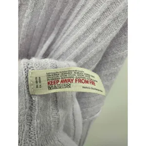 Free People Around The Clock Lavender Oversized‎ Rib Sweater Women Size XS thumbnail 8