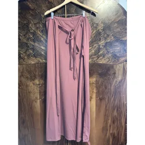 HALARA High Waisted Tie Front PANTS OR JUMPSUIT Size XL Light Rose Red thumbnail 6