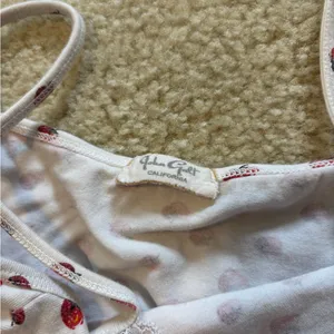 Brandy Melville Strawberry Cropped Tank thumbnail 2
