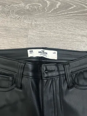 Hollister Leather Pants High-Rise thumbnail 2