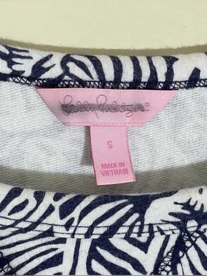 Lilly Pulitzer Kingsley Pullover Top in I Herd You thumbnail 6