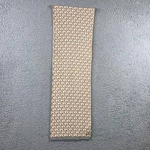 Michael Kors MK Logo Monogram Scarf Knit Fleece Double‎ Sided thumbnail 4