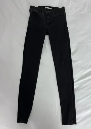 Levi's Black High Rise Super Skinny’s thumbnail 4