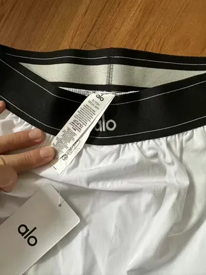 ALO YOGA White Sporty Mini Skirt, Size M thumbnail 3
