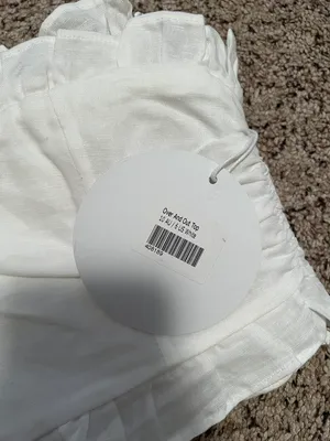 Princess Polly White Zip Crop Top thumbnail 3