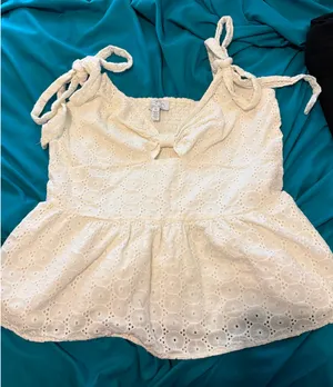 White Tank Top thumbnail 1