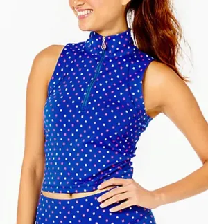 {Lilly Pulitzer} Brand New Callie Half Zip UPF 50+ thumbnail 1