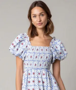 Olivaceous Daisy Print Dress Size L Like New Only Worn Once thumbnail 1