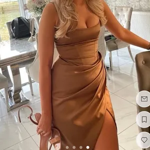 House Of CB Bianca‎ Dress in Mocha size XS NWOT thumbnail 3