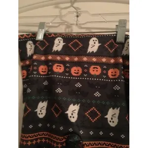 No Boundaries Halloween Womens Juniors Pumpkin Ankle Leggings Size Medium thumbnail 3